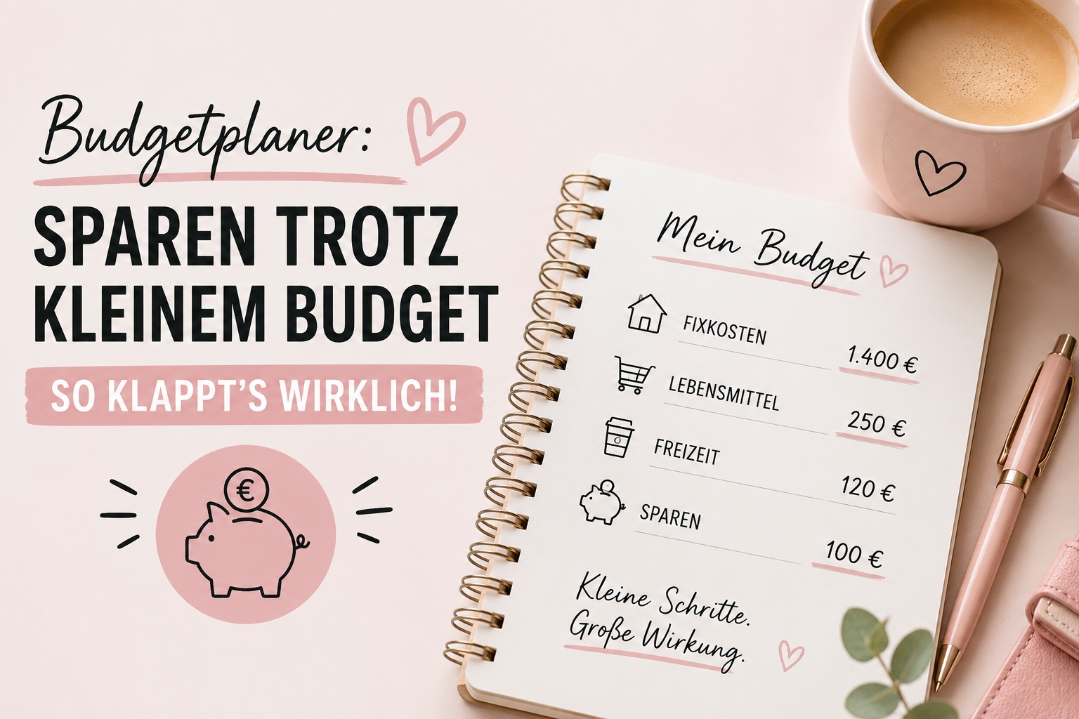 Dein Budget soll dir Freiheit schenken – nicht Stress.
